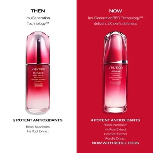 سرم جوانساز اولتیمون شیسیدو 100 میل (Shiseido Ultimune Power Infusing Concentrate) — تصویر ۴