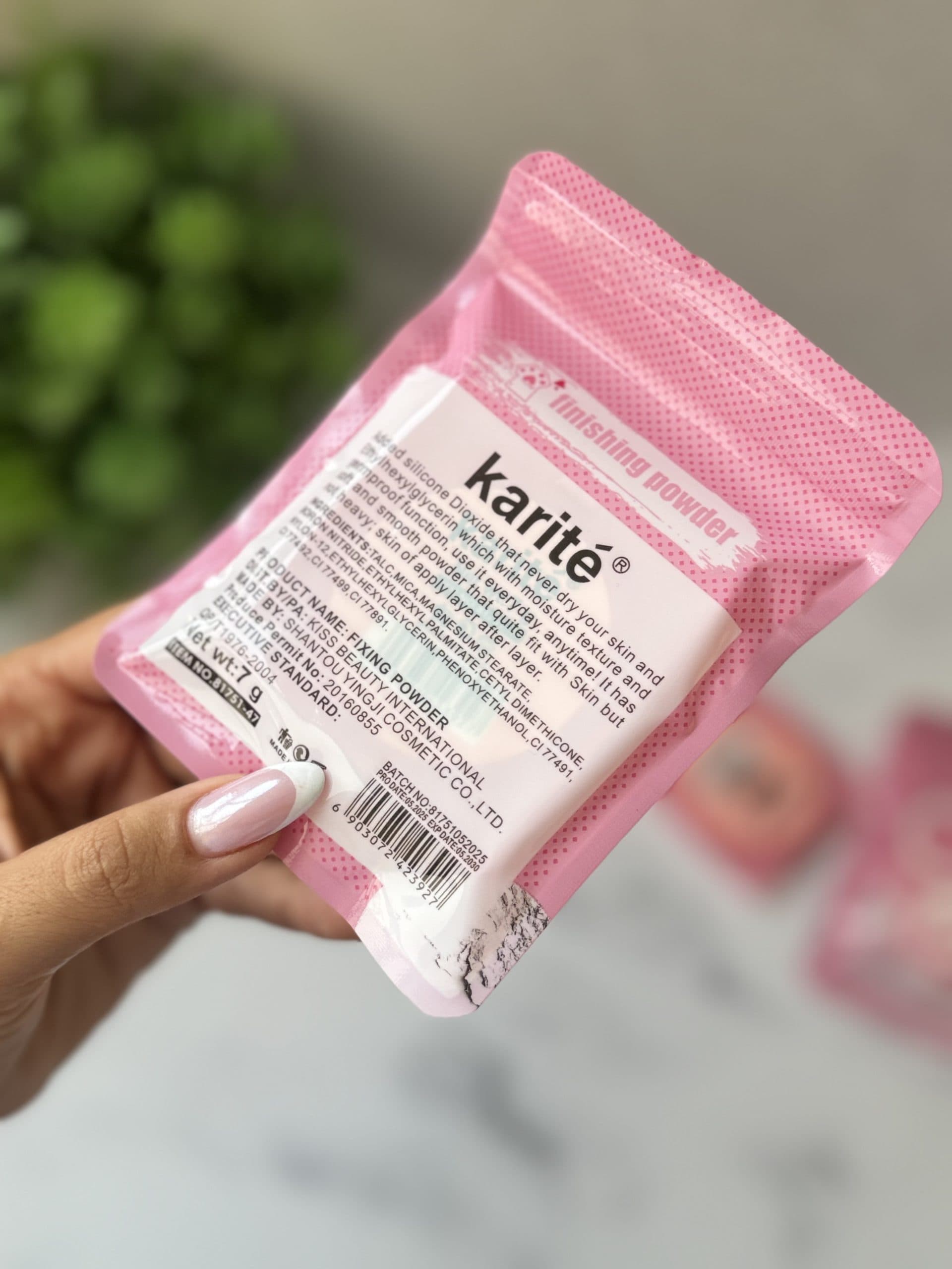 پودر فیکس فشرده کاریته Karite مدل گربه ای — تصویر ۳