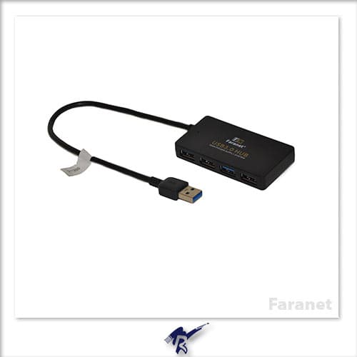 هاب 4 پورت USB 3.0 فرانت FN-U3H401 — تصویر ۲