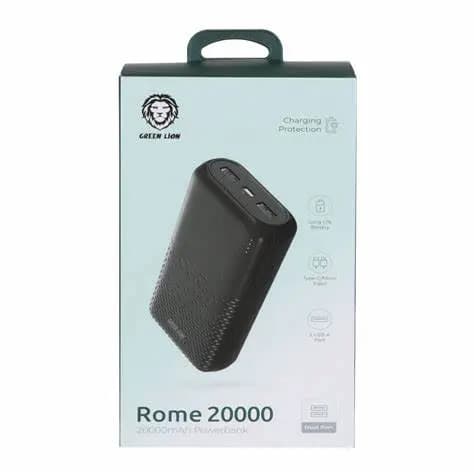 پاور بانک رم گرین لاین Rome 20000mAh — تصویر ۳
