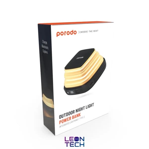پاوربانک چراغ دار پرودو POWER BANK — تصویر ۴