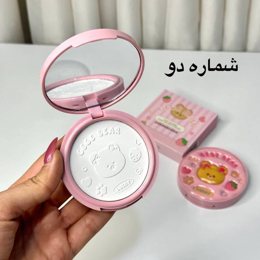 پودر فیکس فشرده خرسی جی جی بیر GeGe Bear — تصویر ۵