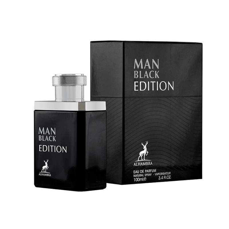 عطر ادوپرفیوم من بلک ادیشن الحمبرا مشابه مون بلان لجند