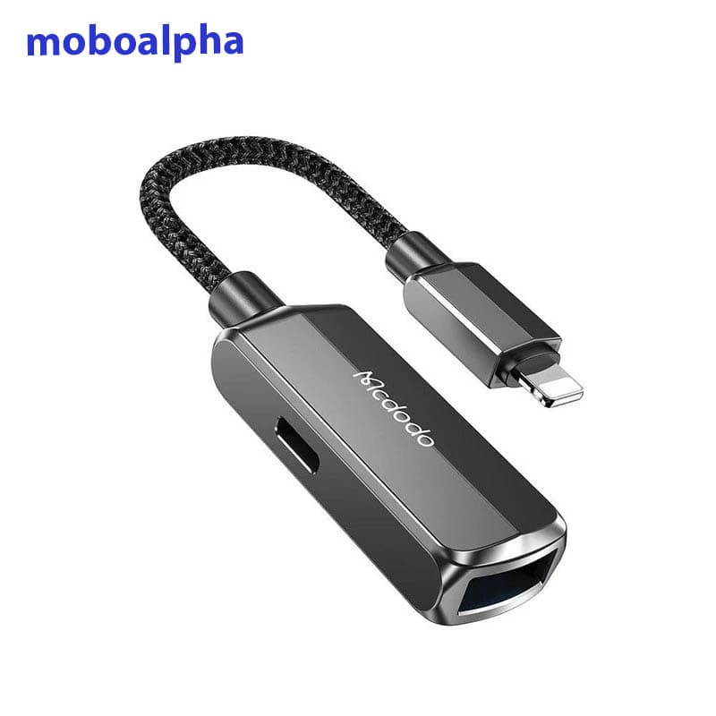 مبدل لایتنینگ به USB/OTG مک دودو مدل CA-2690 — تصویر ۴