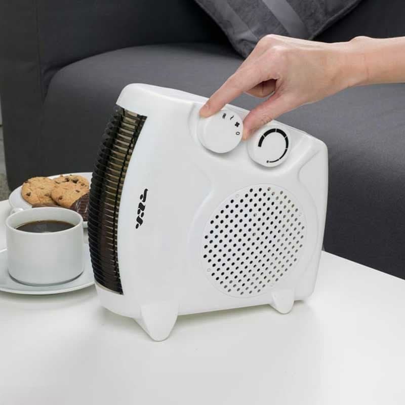 بخاری برقی رومیزی فن دار برفاب مدل QH-2000 — تصویر ۶