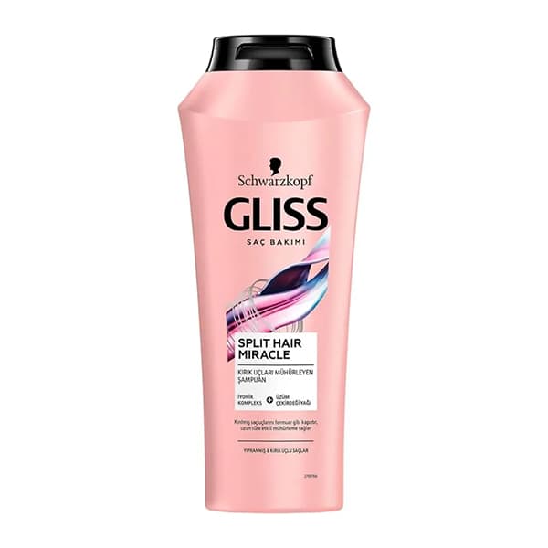 شامپو گلیس Gliss دارای کراتین مایع مناسب موهای آسیب دیده و شکننده، حجم 500ML
