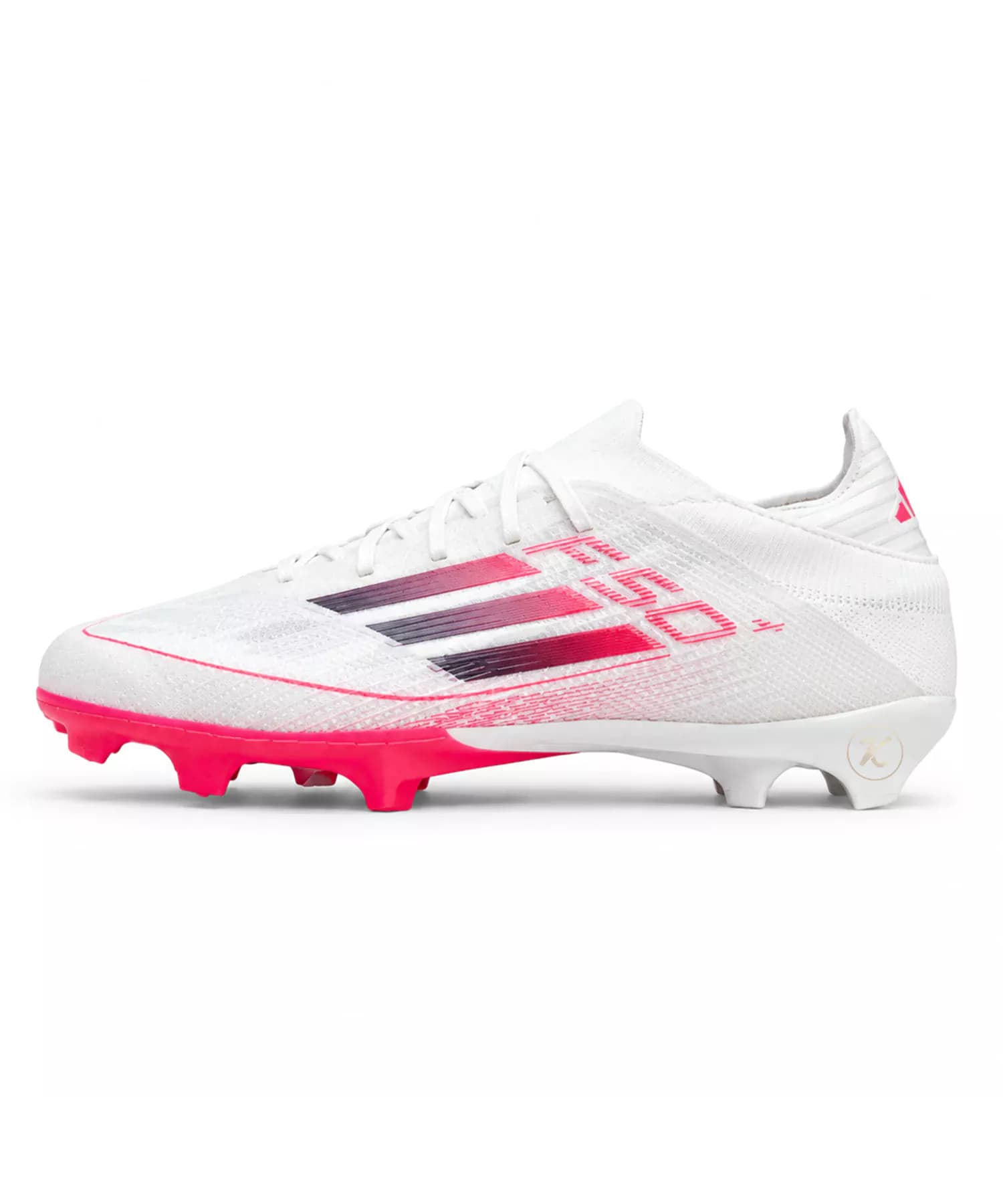 کفش فوتبال آدیداس F50 سفید صورتی Adidas F50 2