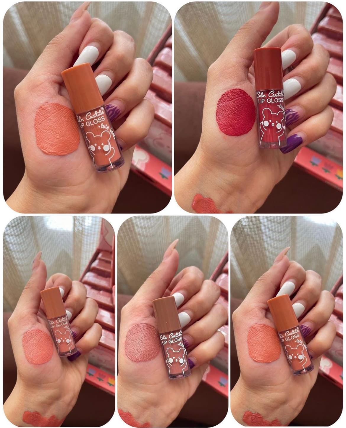 پک رژ خرسی کالر کستل — تصویر ۵