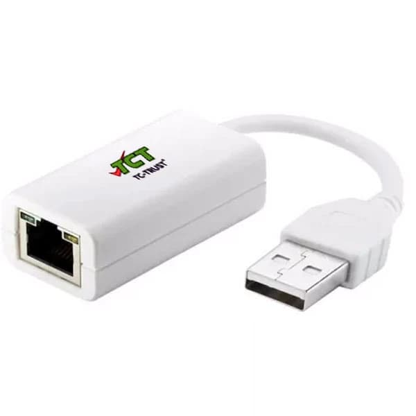 تبدیل USB2.0 به LAN (شبکه) TC-Trust TC-U2E100