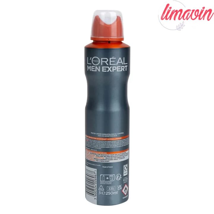اسپری ضدتعریق مردانه لورآل مدل Hypoallergenic حجم 250 میلیلیتر — تصویر ۷