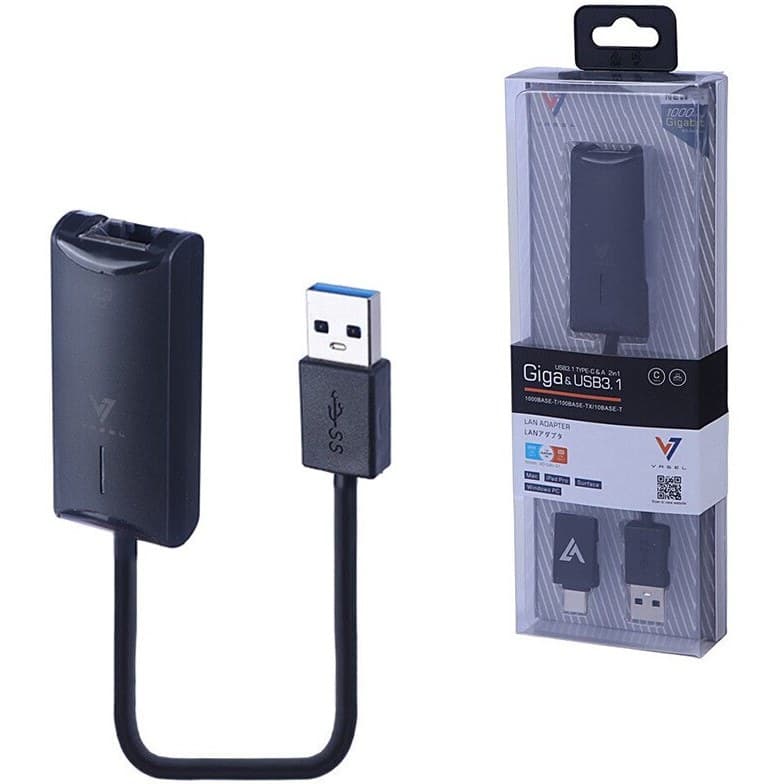 تبدیل USB3.1 به LAN (شبکه) VASEL AD-LAN-01