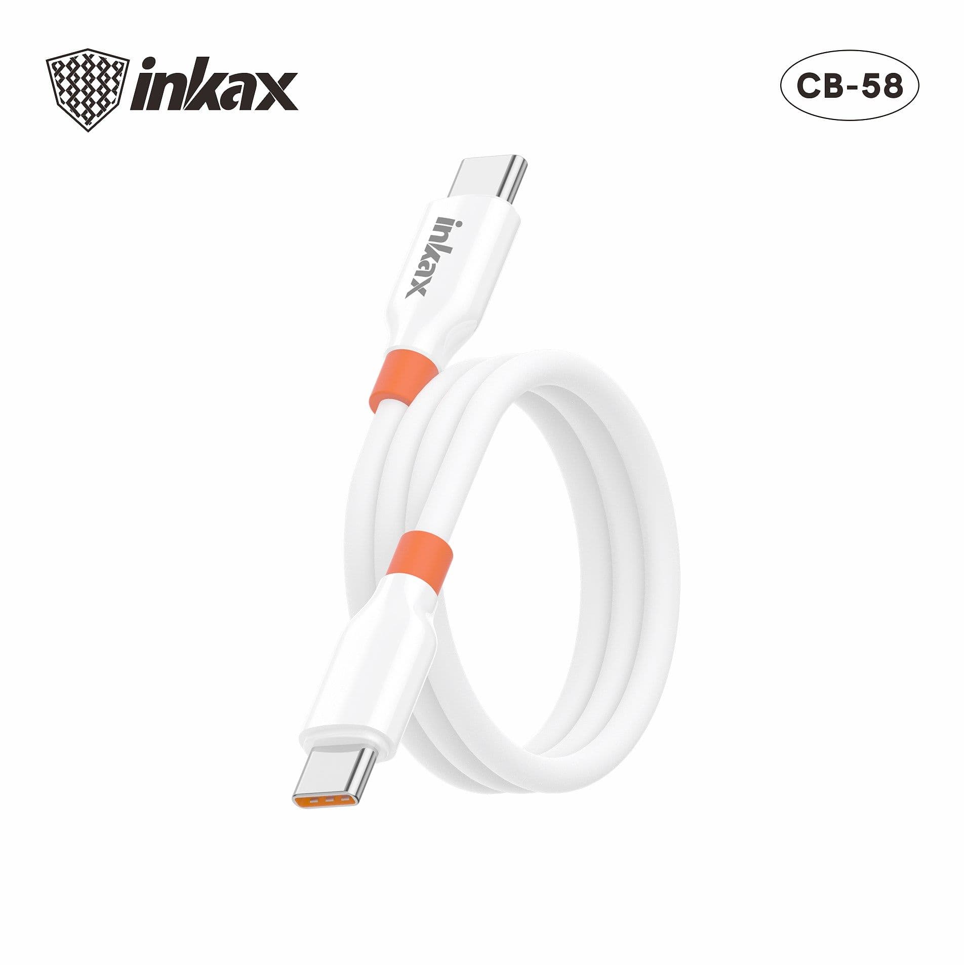 کابل تایپ C به تایپ C برند INKAX CB-58