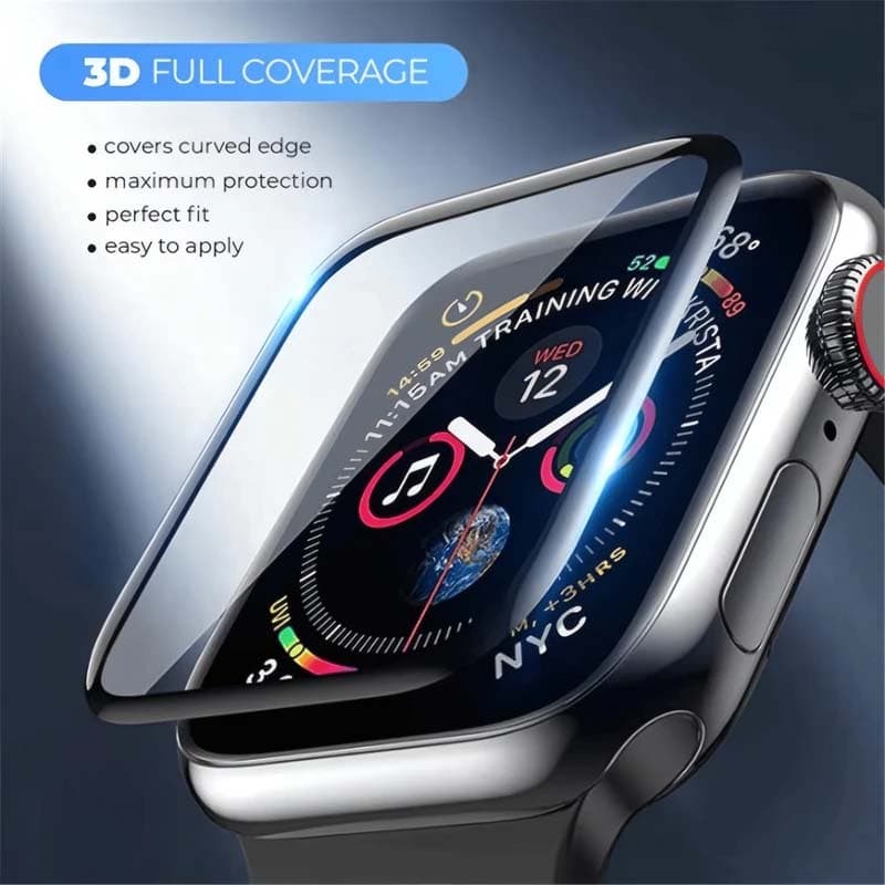 محافظ صفحه نمایش اسلیکتو مدل Slicto 3D Pro مناسب برای اپل واچ 49 میلی متر — تصویر ۸