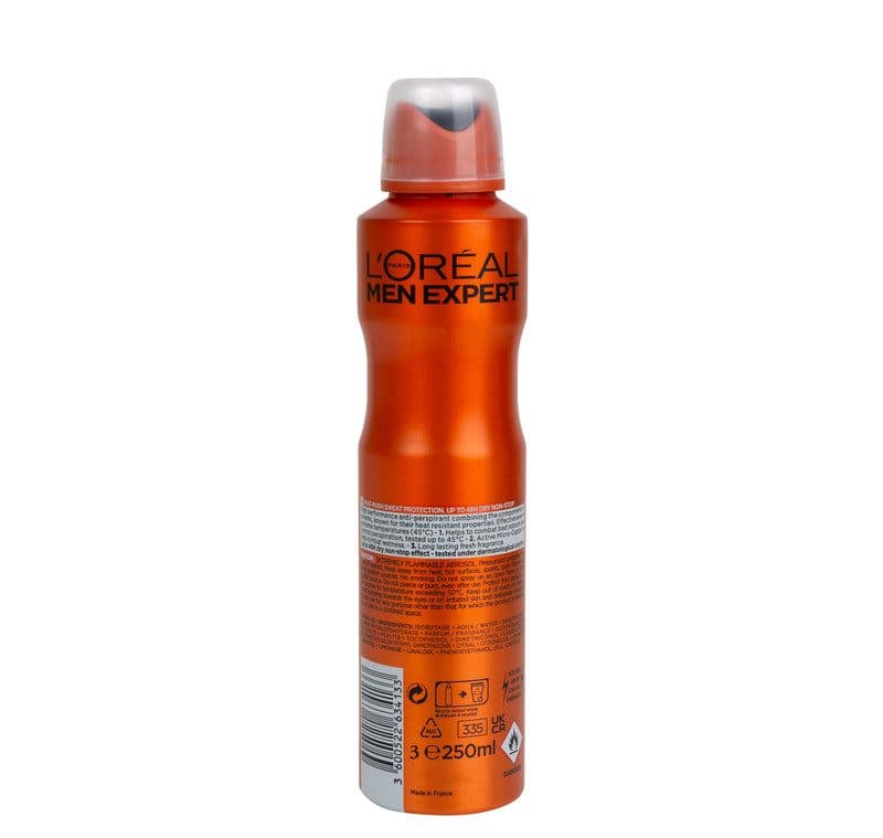 اسپری ضدتعریق مردانه لورآل مدل Thermic Resist حجم 250 میلیلیتر — تصویر ۴