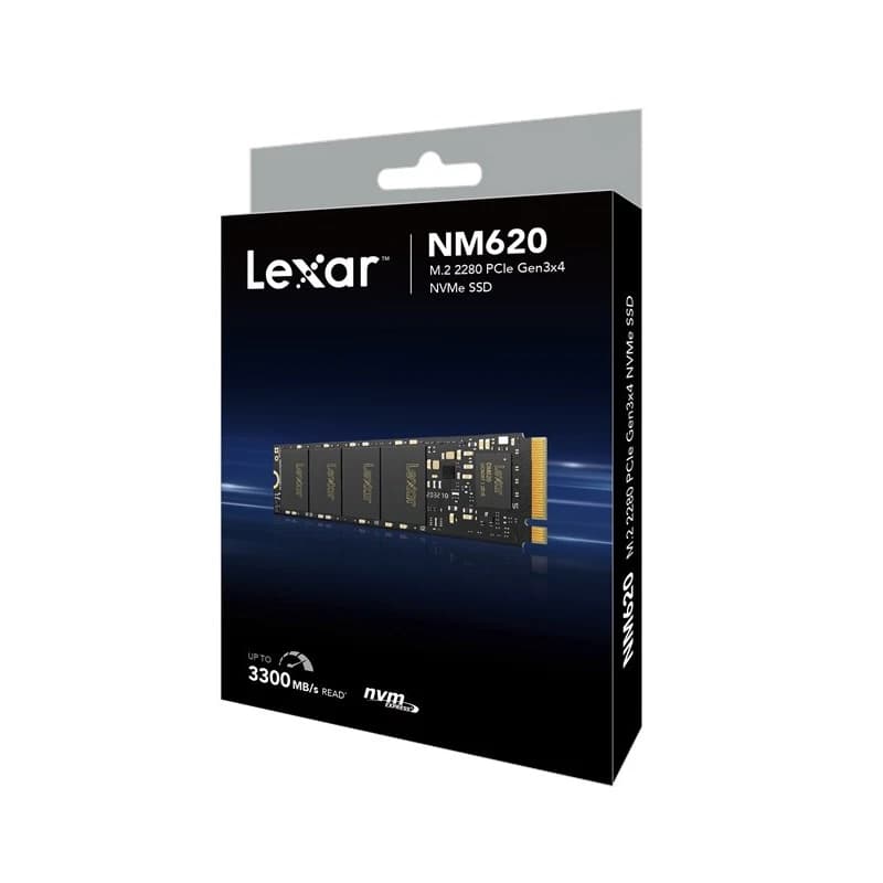 حافظه SSD اینترنال 256 گیگابایت PCIe Gen3 x4 لکسار (Lexar) مدل NM620 — تصویر ۳