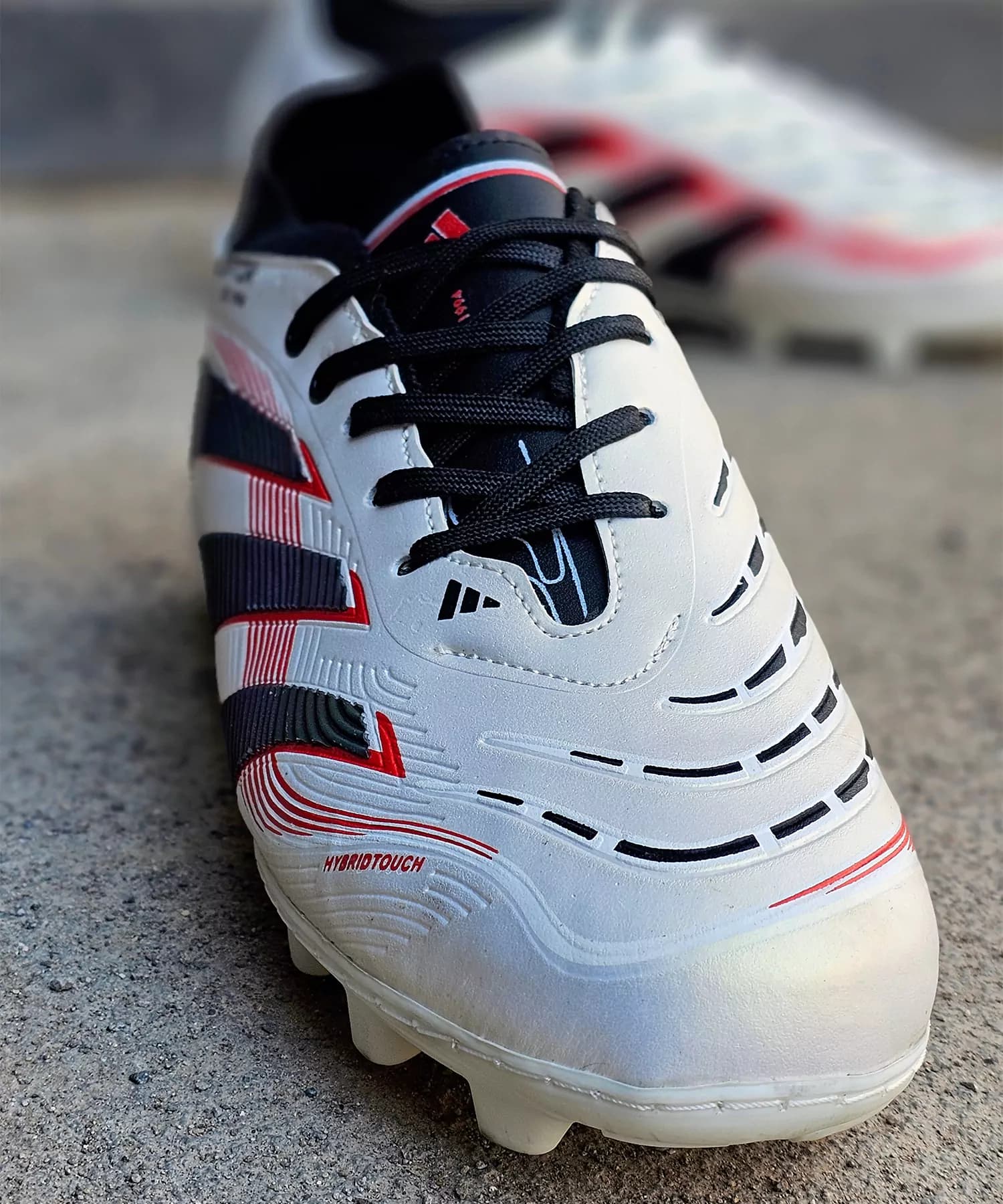 کفش فوتبال آدیداس پردیتور الایت سفید Adidas predator elite (زیره سفید) — تصویر ۵