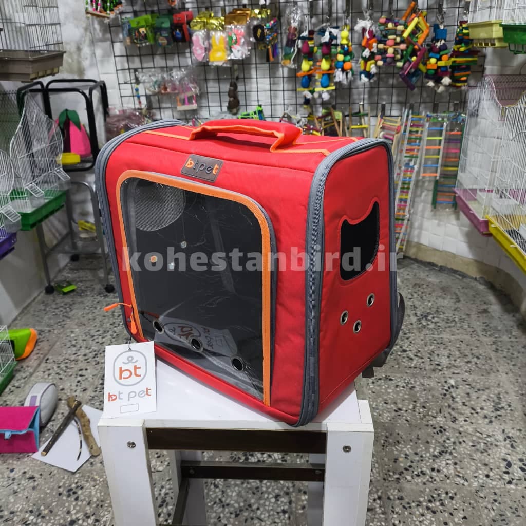 کیف حمل تاشو قرمز — تصویر ۲