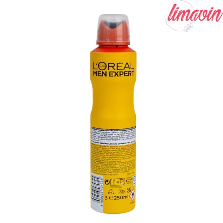 اسپری ضدتعریق مردانه لورآل مدل Invincible Sport حجم 250 میلی‌لیتر — تصویر ۱۱