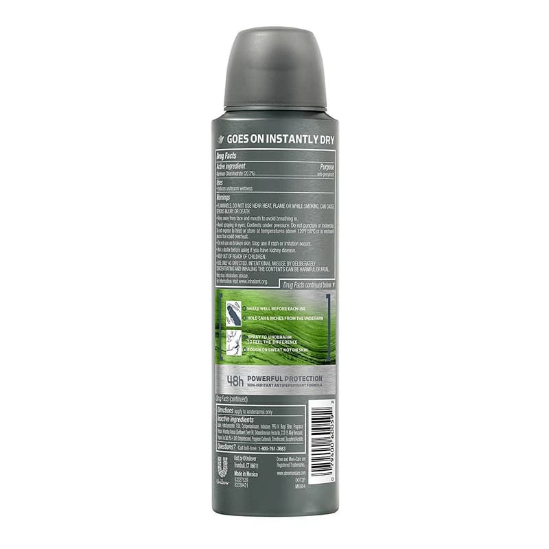 اسپری ضد تعریق مردانه داو مدل Minerals+Sage حجم 250 میلی لیتر — تصویر ۸