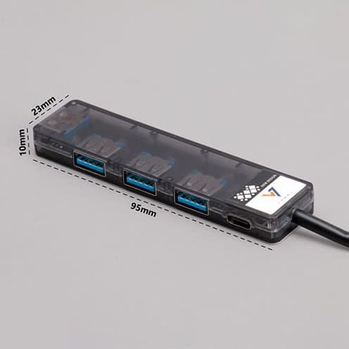 هاب یو اس بی(USB3.0) 4 پورت Vasel H2 — تصویر ۴
