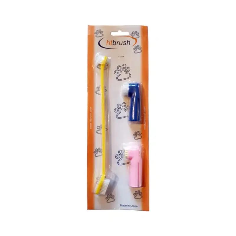 ست مسواک مخصوص سگ و گربه htbrush — تصویر ۲