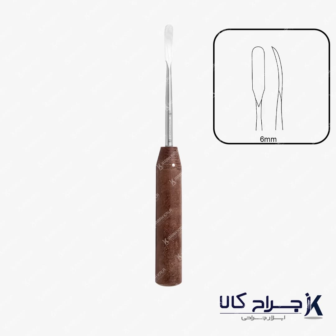 الویتور ارتوپدی پریوستال دسته چوبی کرو PROFIT 6mm — تصویر ۲