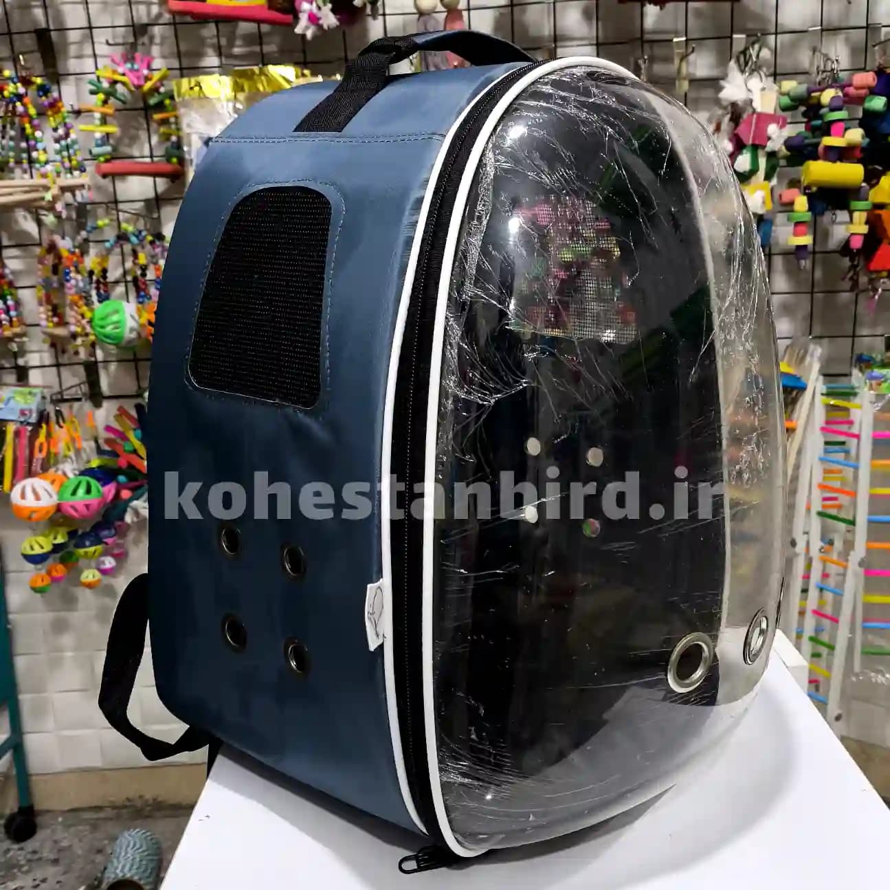 کوله فضایی بزرگ آبی خاکستری — تصویر ۵