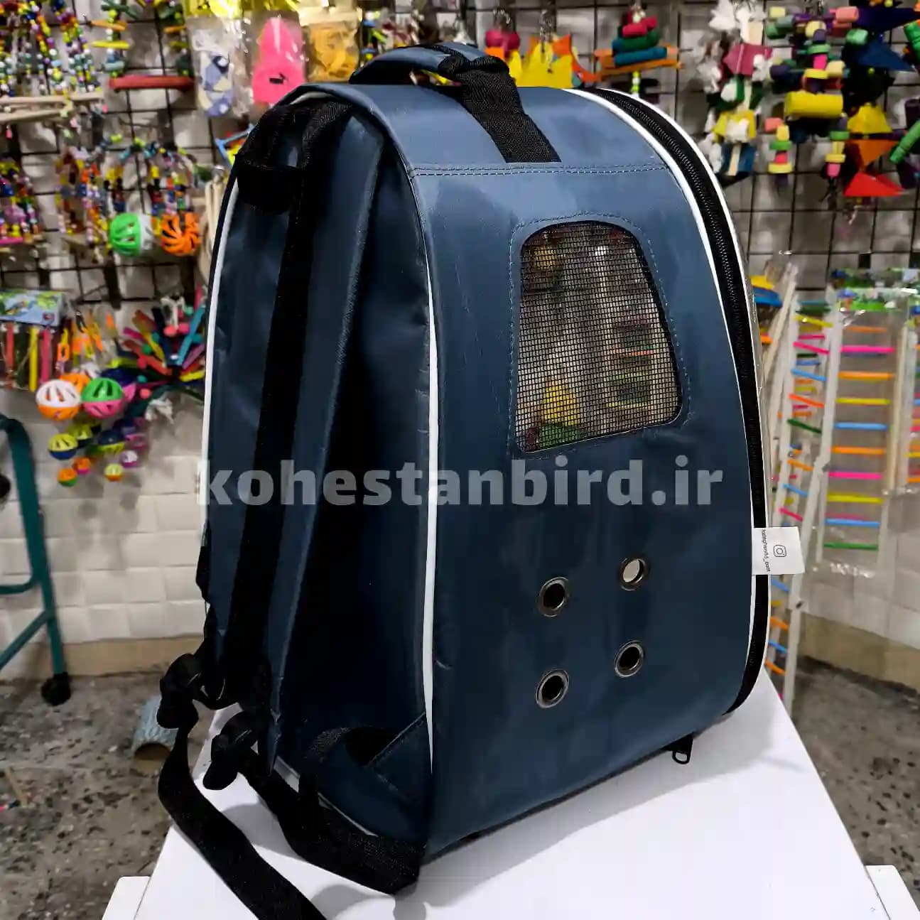 کوله فضایی بزرگ آبی خاکستری — تصویر ۴