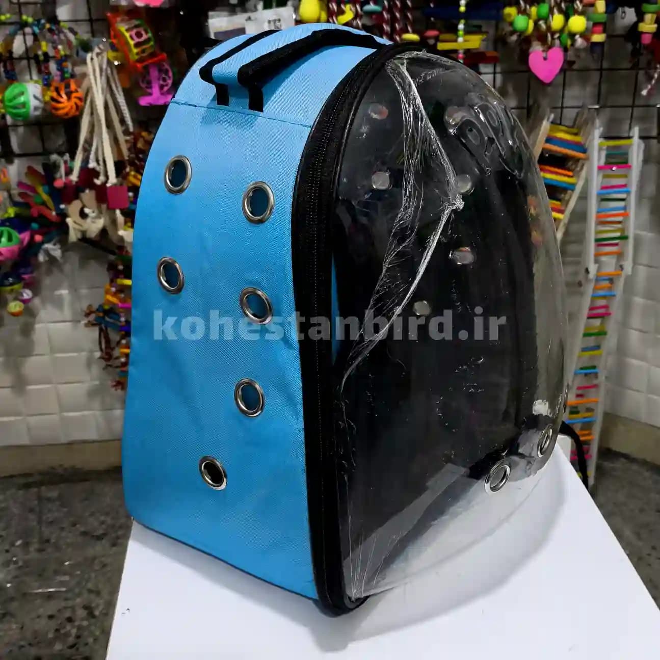 کوله فضایی متوسط آبی روشن — تصویر ۳