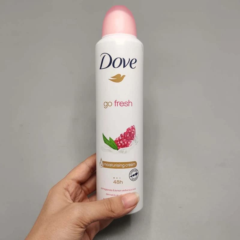 اسپری ضدتعریق زنانه داو مدل Pomegranate 48HR حجم 250 میلی‌لیتر — تصویر ۱۲