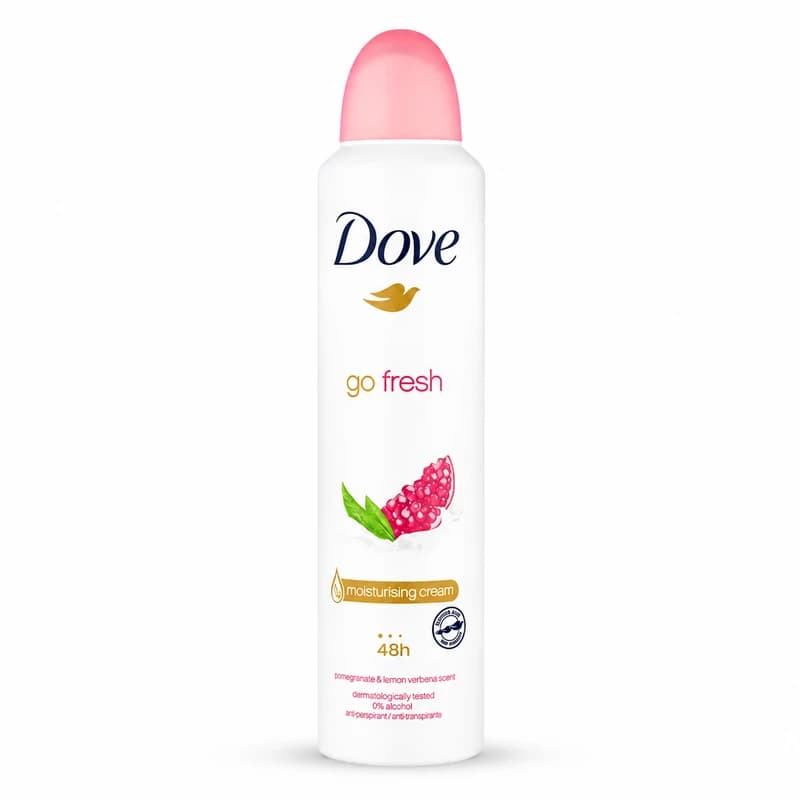 اسپری ضدتعریق زنانه داو مدل Pomegranate 48HR حجم 250 میلی‌لیتر — تصویر ۷