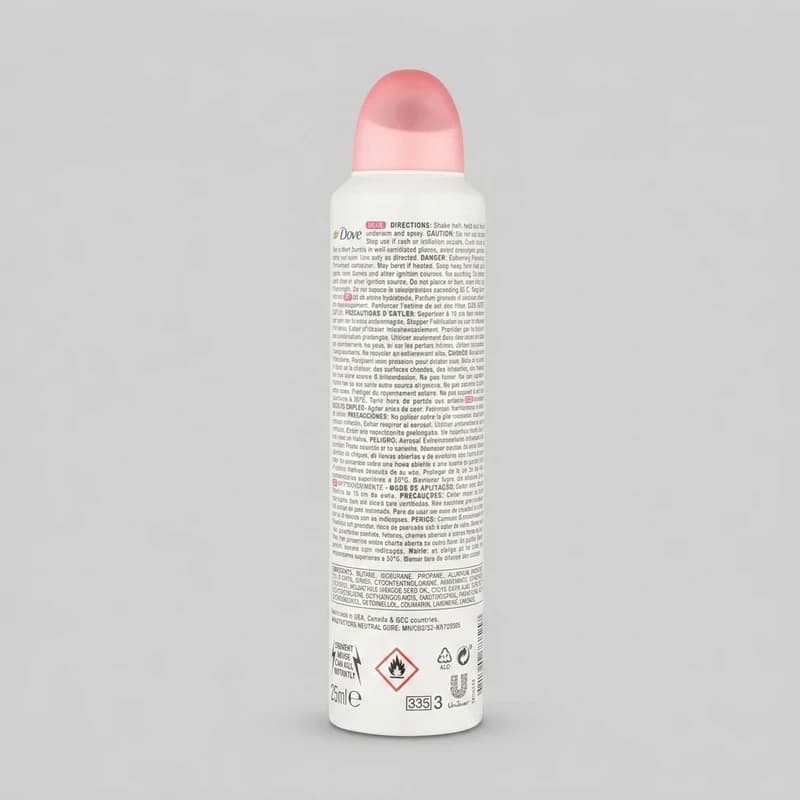 اسپری ضدتعریق زنانه داو مدل Pomegranate 48HR حجم 250 میلی‌لیتر — تصویر ۱۰