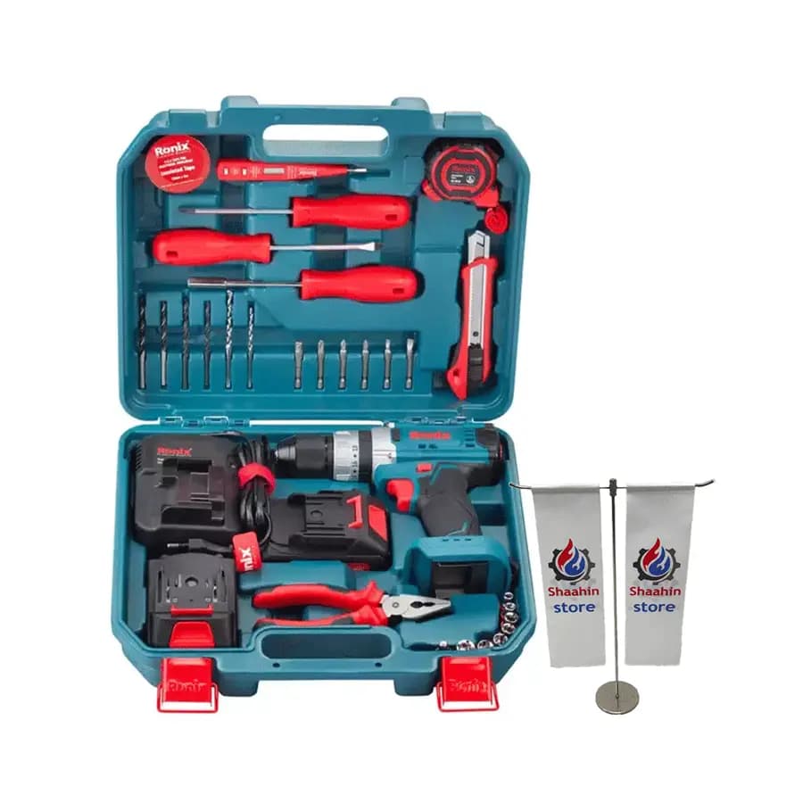 کیت دریل شارژی 16 ولت رونیکس مدل RS-8615 — تصویر ۴