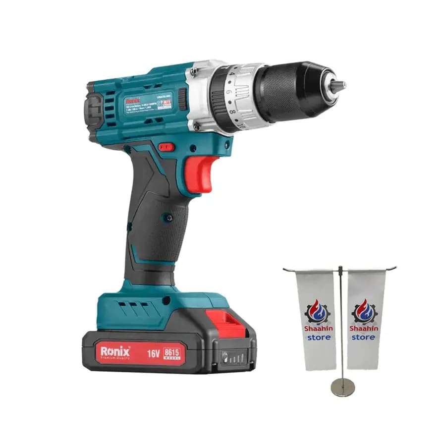 کیت دریل شارژی 16 ولت رونیکس مدل RS-8615 — تصویر ۵