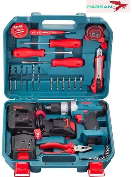 کیت دریل شارژی 16 ولت رونیکس مدل RS-8615 — تصویر ۳
