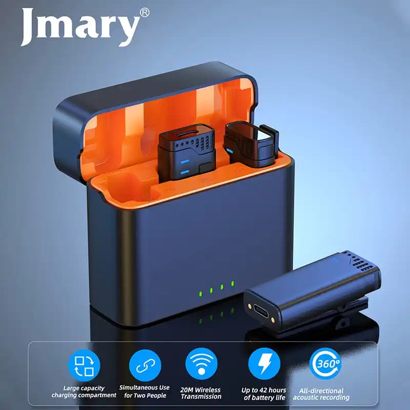 میکروفون بی سیم جی ماری مدل Jmary MW-16 — تصویر ۱۰