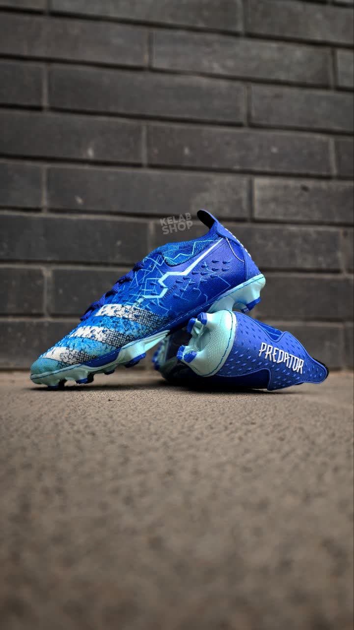 کفش فوتبال آدیداس پردیتور فریک ۲۰۲۴ آبی Adidas Predator Freak — تصویر ۵