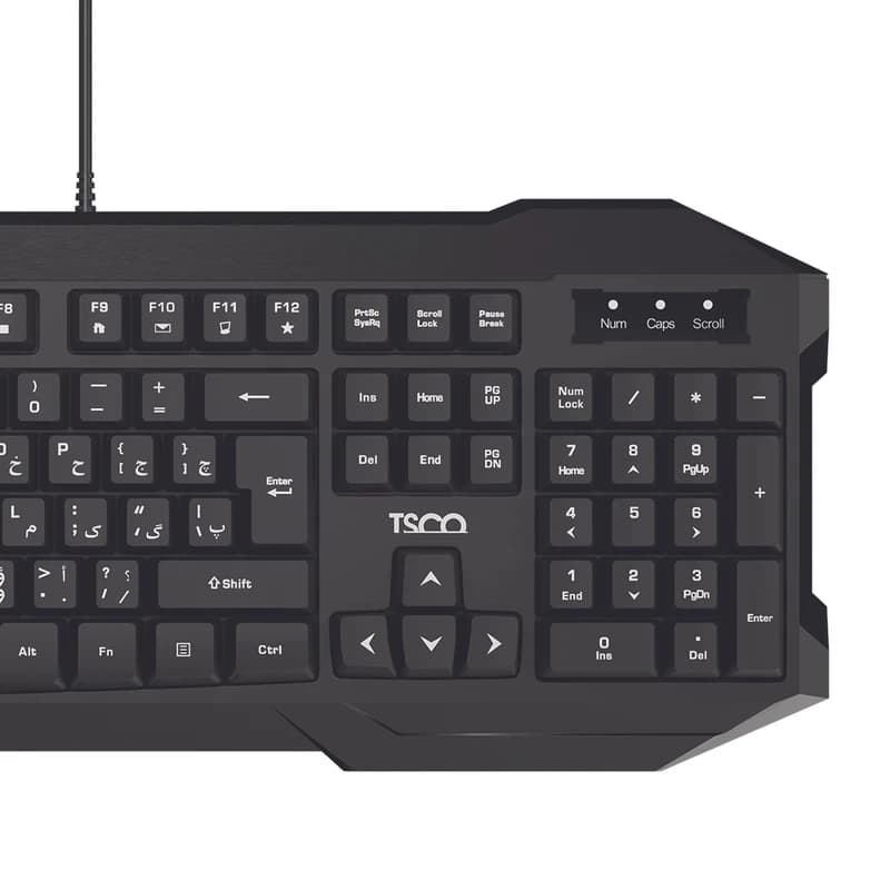کیبورد سیمی tsco tk 8041 — تصویر ۵