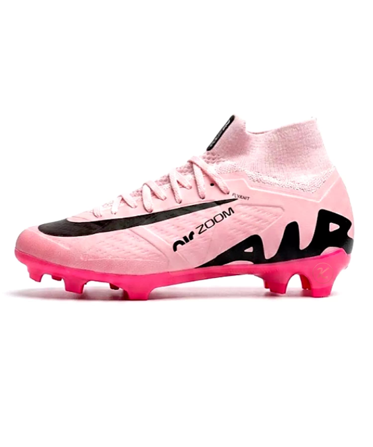 کفش فوتبال نایک مرکورریال ایرزوم صورتی Nike Airzoom (بافت صورتی ) — تصویر ۲