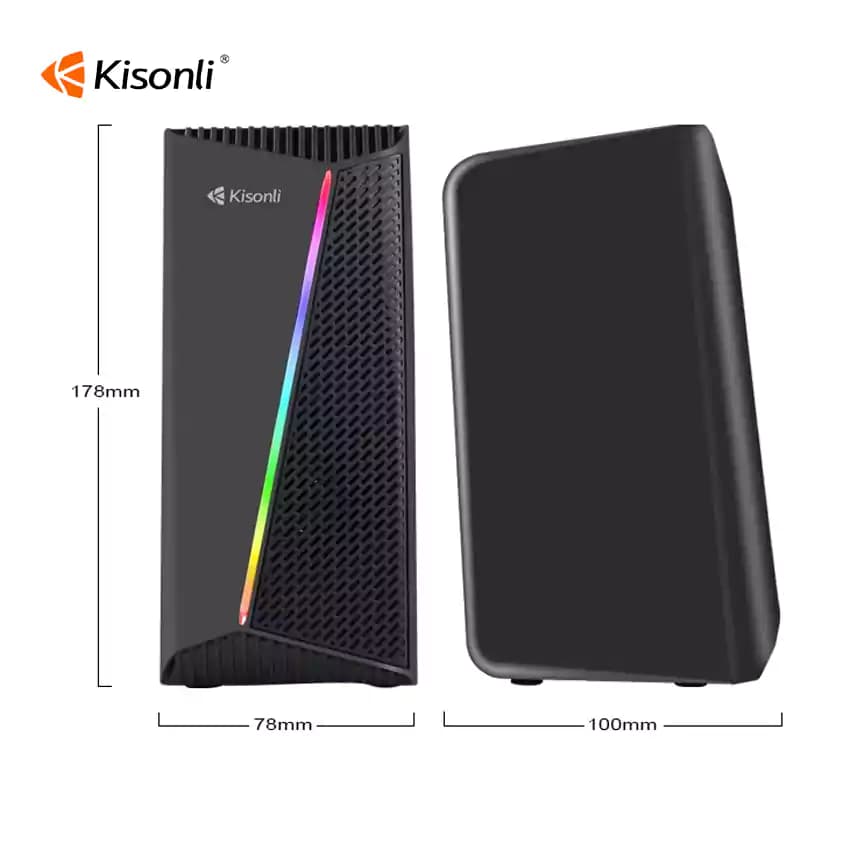 اسپیکر دوتکه نوت بوک Kisonli X30 — تصویر ۶