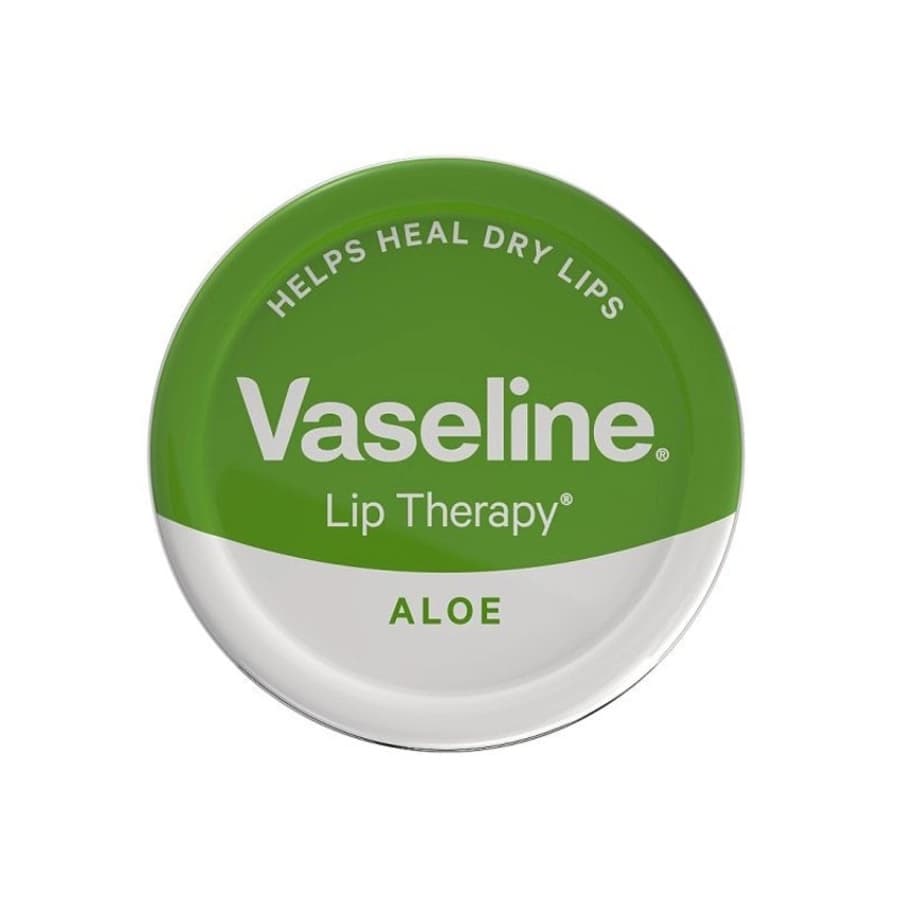 بالم لب کاسه ای وازلین Vaseline رایحه آلوئه ورا، وزن 20 گرم