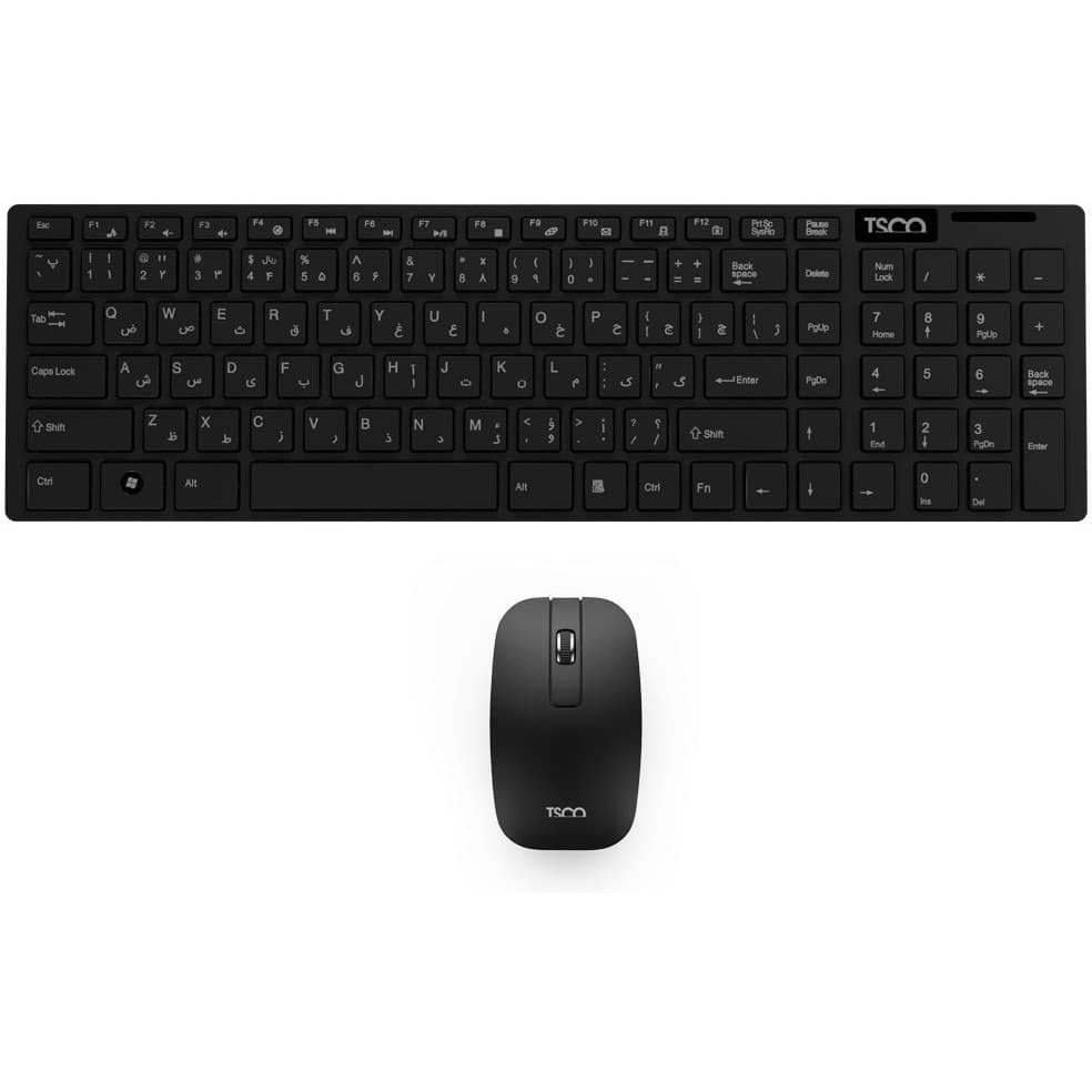 کیبورد و موس بی سیم TSCO 7026W