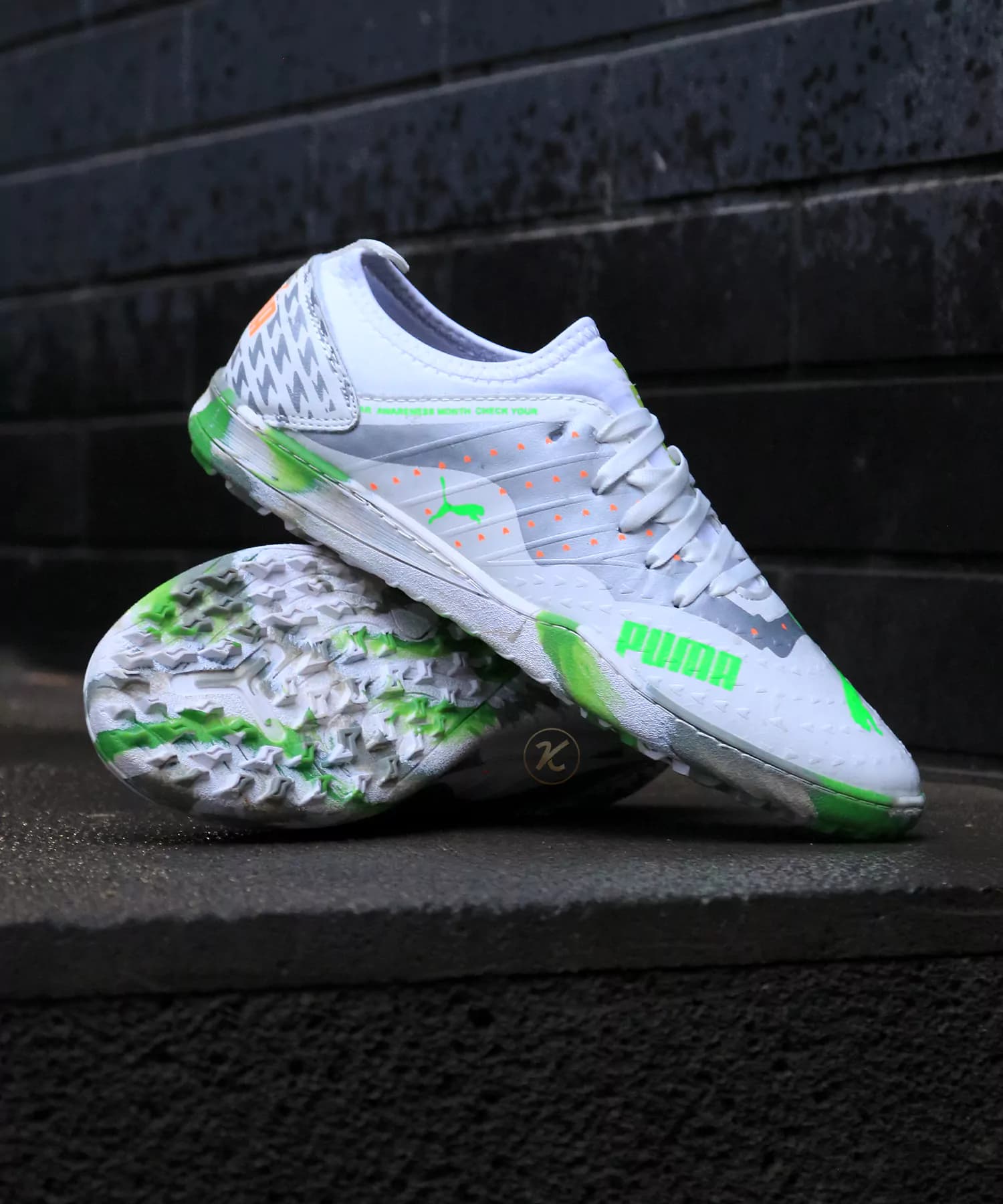 کفش استوکریز پوما فیوچر سفید فسفری Puma Future — تصویر ۷