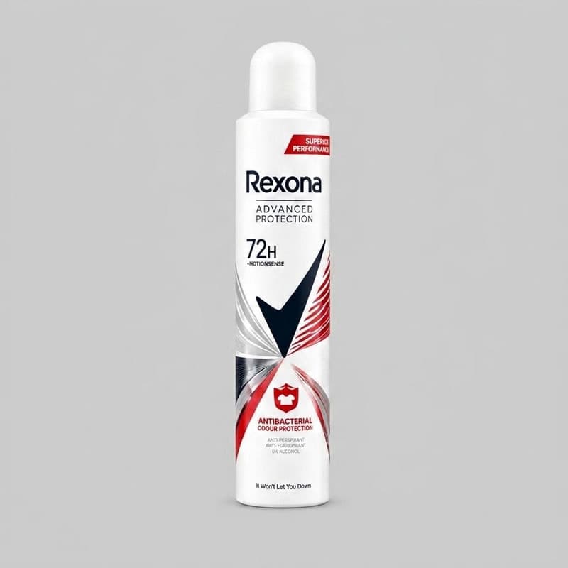 اسپری ضدتعریق رکسونا مدل Arg Advanced Protection Antibacterial حجم 200 میلیلیتر