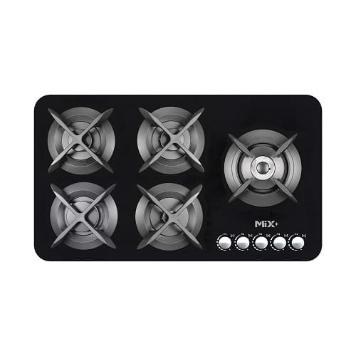 اجاق گاز صفحه ای میکس پلاس مدل IG503R (مشکی) — تصویر ۲