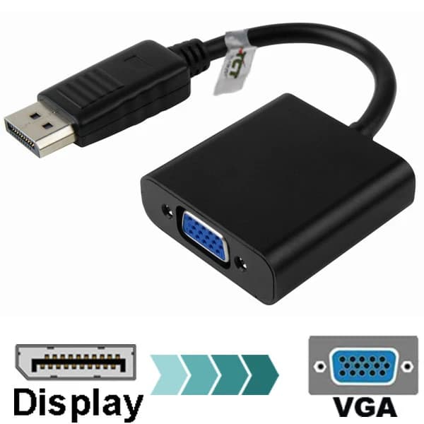 مبدل Display Port به VGA مدل TC-Trust TC-DP2V — تصویر ۳