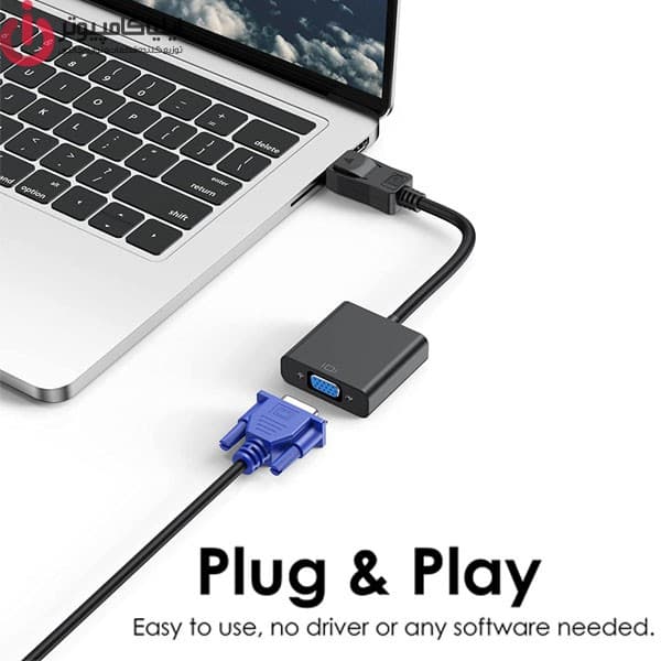 مبدل Display Port به VGA مدل TC-Trust TC-DP2V — تصویر ۵