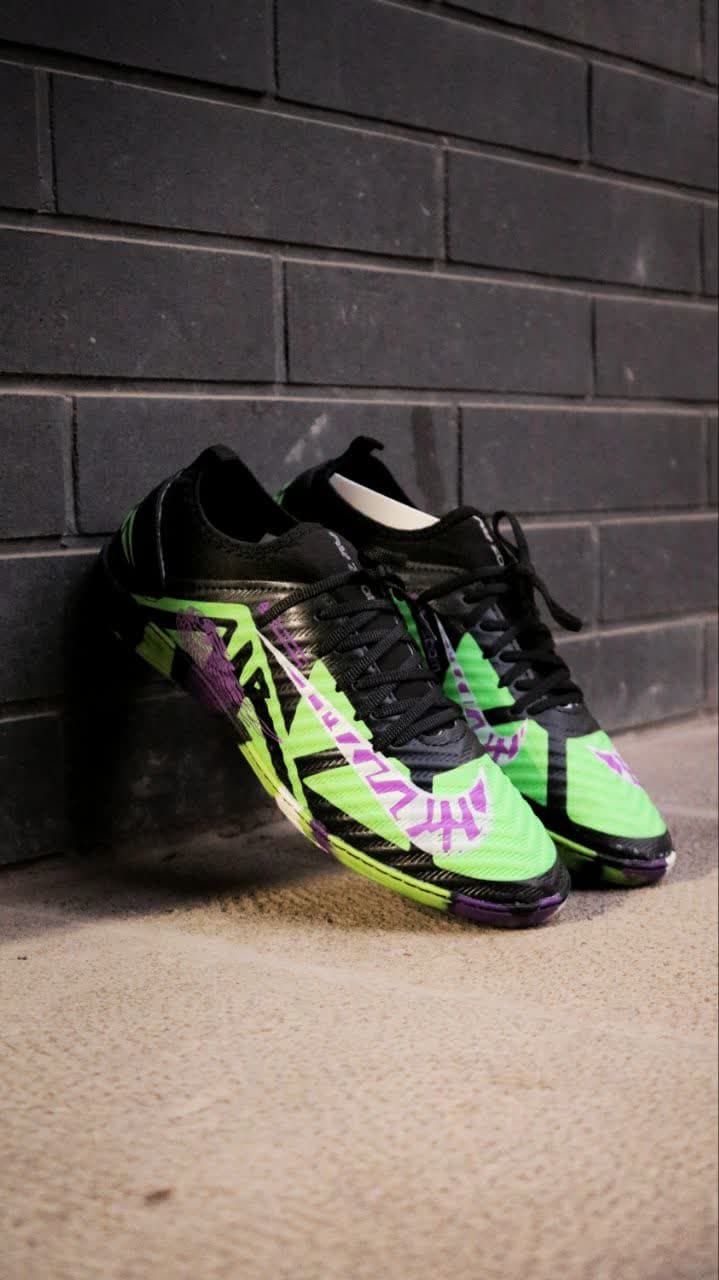 کفش فوتسال نایک ایرزوم مشکی فسفری Nike Air Zoom