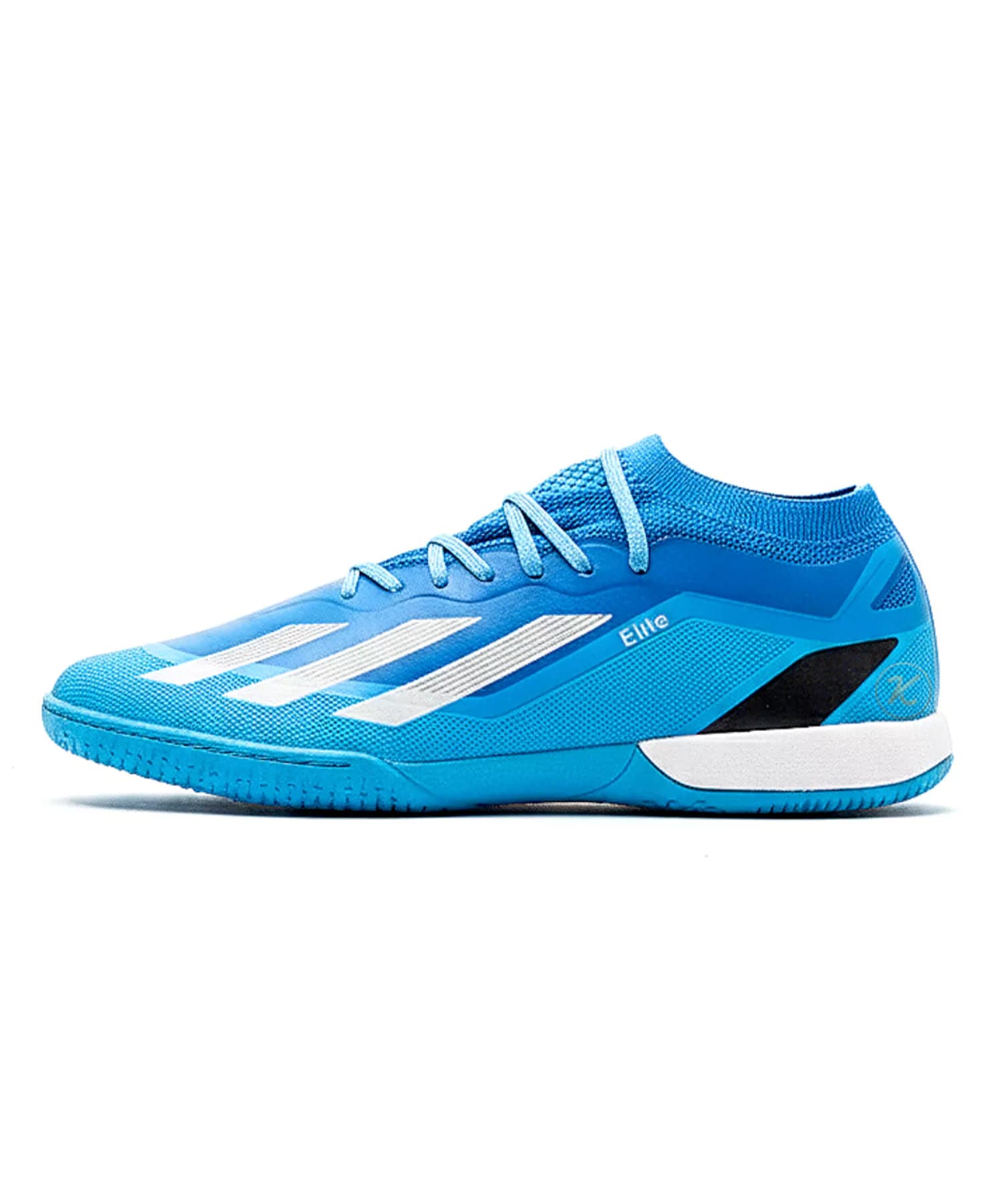 کفش سالنی آدیداس ایکس کریزی فست آبی فیروزه ای Adidas X crazyfast — تصویر ۲