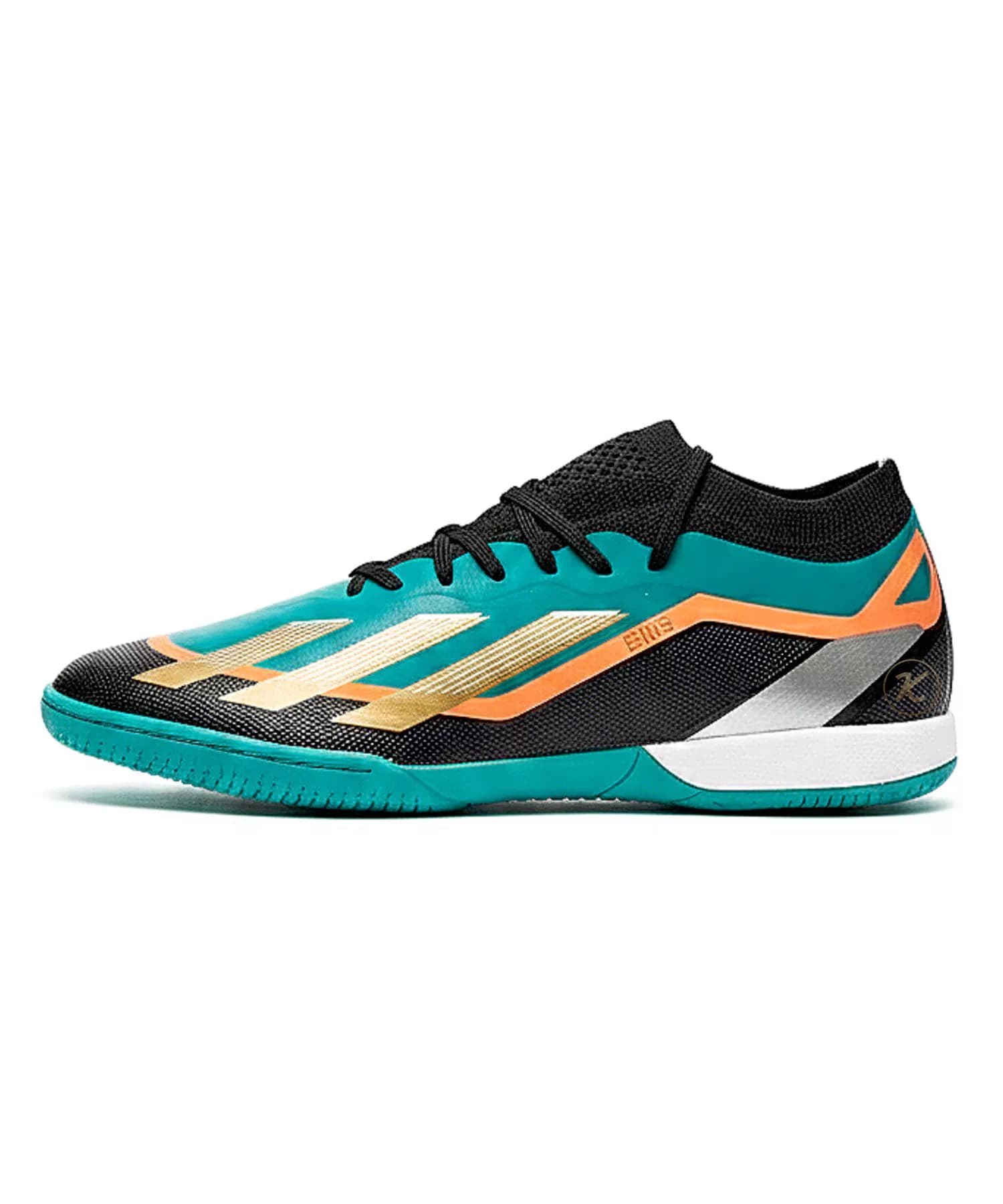 کفش سالنی آدیداس ایکس کریزی فست مشکی سبز Adidas X crazyfast